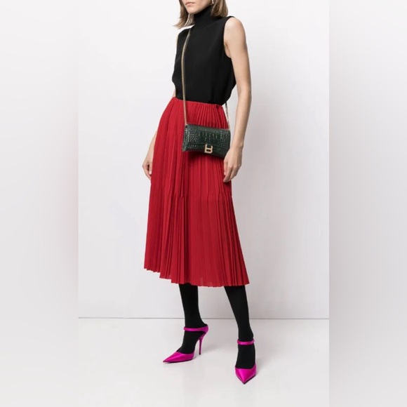 Balenciaga wallet on chain black croc - Picture 8 of 10